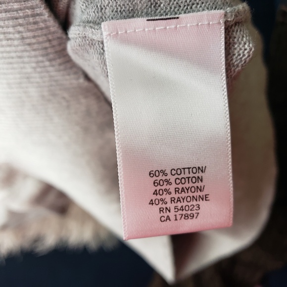 Banana Republic Mock Neck Gray Top Size Small F12 - Picture 4 of 4